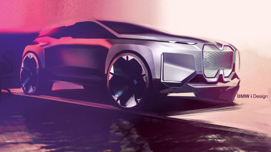Эскиз BMW Vision iNEXT 2018 года  (фото 23 из 128)